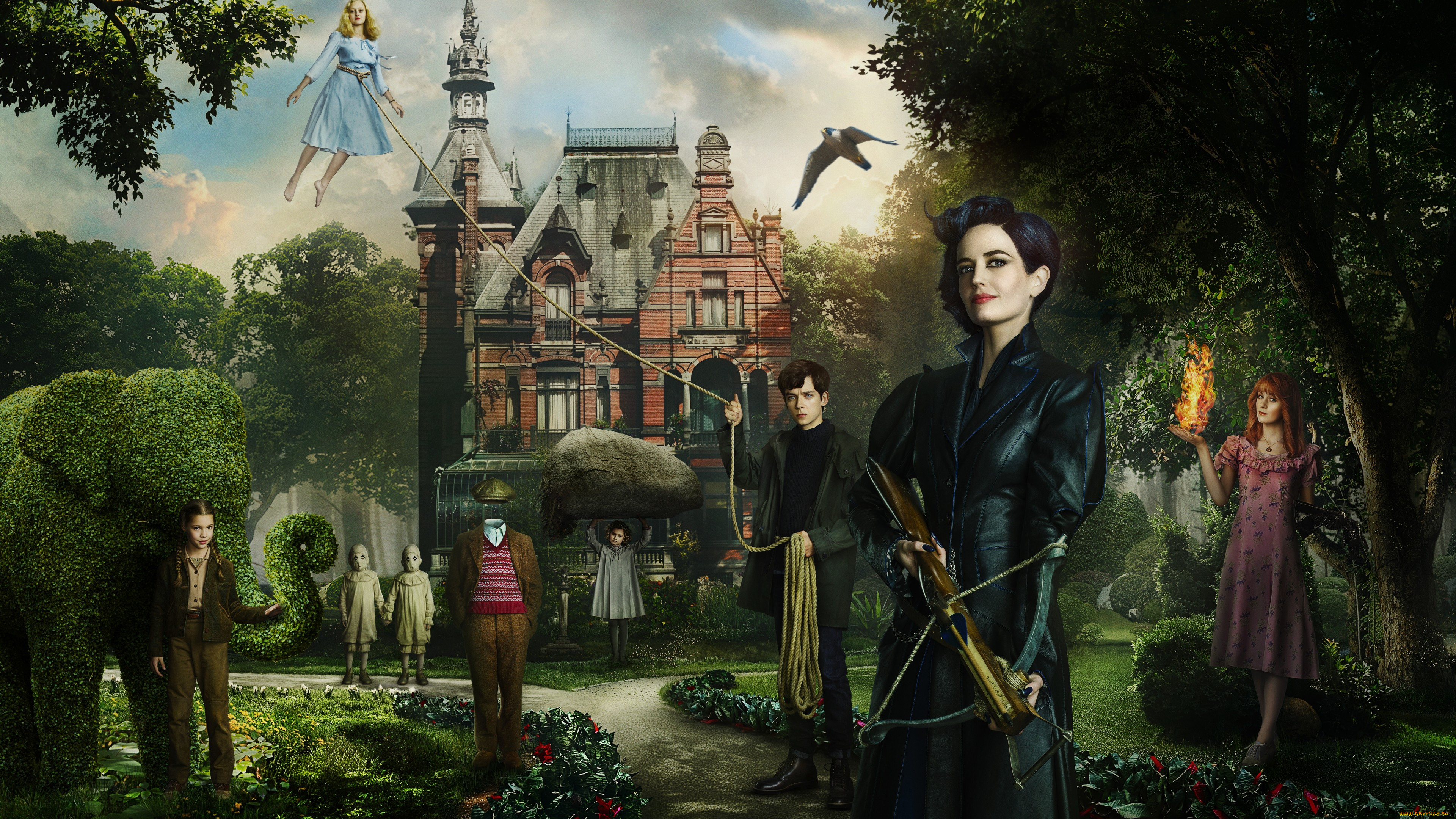  , miss peregrine`s home for peculiar children, peculiar, children, home, miss, peregrine